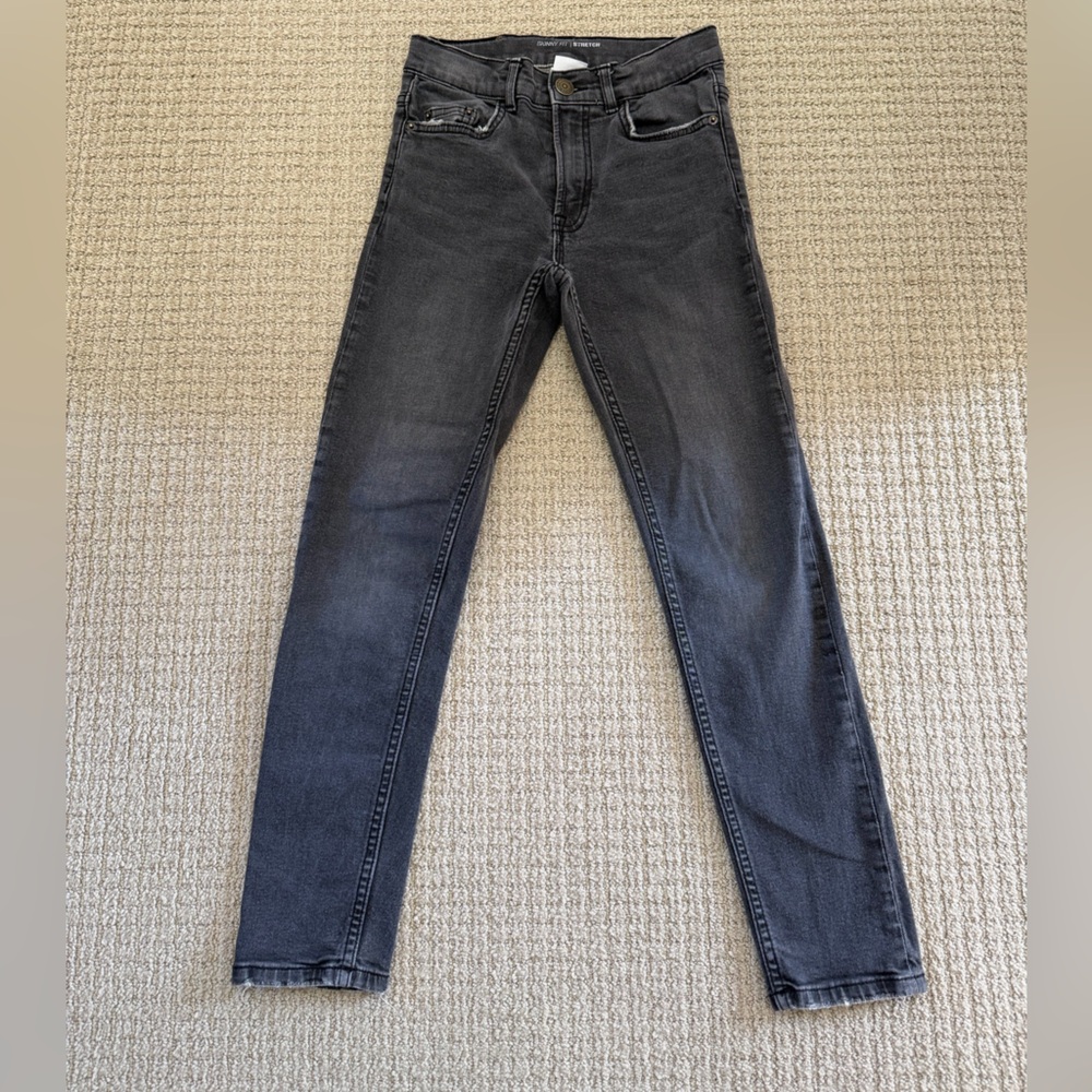Zara boys Black Skinny Fit Stretch Jeans